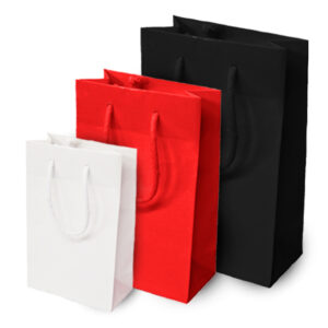 Luxury Gloss Rope Handle Carrier Bags