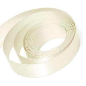 Antique White Satin Ribbon 1