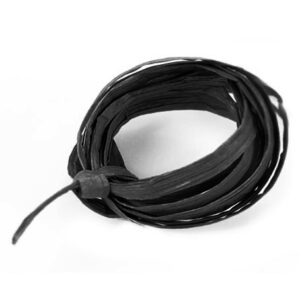 Black Paper Raffia Ribbon 1