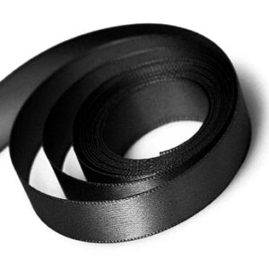 Black Satin Ribbon 1