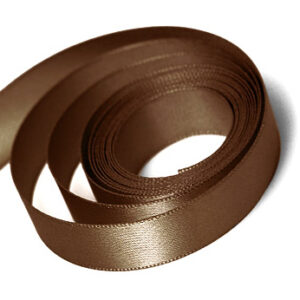 Brown Satin Ribbon 1