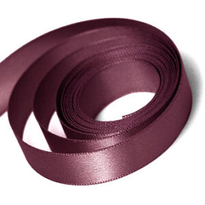 Burgundy Satin Ribbon 1