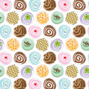 Cupcakes Wrapture Printed Tissue 1