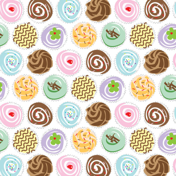 Cupcakes Wrapture Printed Tissue 1