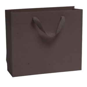 New Dark Brown Luxury Vogue Carrier Bags