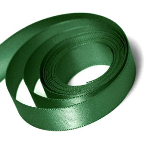 Forest Green Satin Ribbon 1