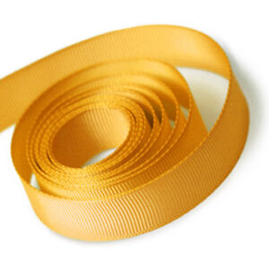 Gold Grosgrain Ribbon 1