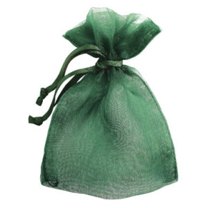 Dark Green Sheer Pouches 1