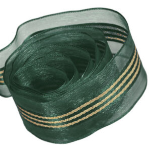 Green Festive Speciality Ribbon 1