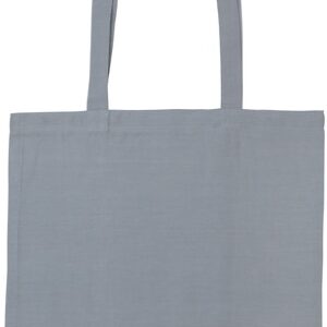 Grey Cotton Tote Bag