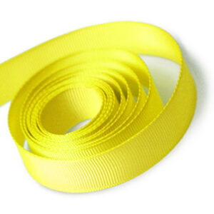 Lemon Grosgrain Ribbon 1