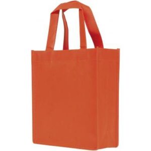 Orange Mini PPL Tote Reusable Bag 1