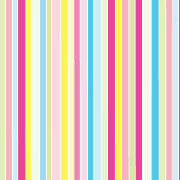 Rainbow Stripes #4 Wrapture Printed Tissue 1