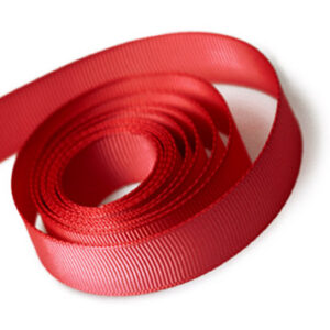 Red Grosgrain Ribbon