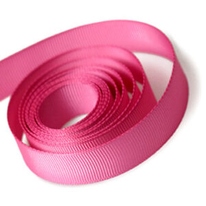 Shocking Pink Grosgrain Ribbon