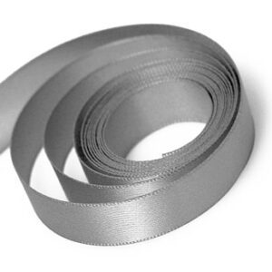 Silver Satin Ribbon