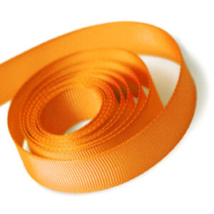 Tangerine Grosgrain Ribbon