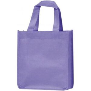 Violet Mini PPL Tote Reusable Bag