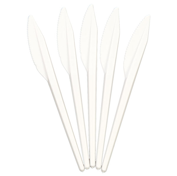 White Plastic Knives Sale 1