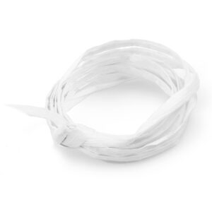 White Paper Raffia Ribbon 1